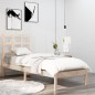 vidaXL Estructura de cama madera maciza de pino 90x200 cm vidaXL Estructura de cama madera maciza de pino 90x200 cm