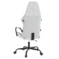 vidaXL Silla gaming de masaje cuero sintético blanco y negro vidaXL Silla gaming de masaje cuero sintético blanco y negro