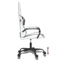 vidaXL Silla gaming de masaje cuero sintético blanco y negro vidaXL Silla gaming de masaje cuero sintético blanco y negro