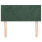 vidaXL Cabecero de terciopelo verde oscuro 90x5x78/88 cm vidaXL Cabecero de terciopelo verde oscuro 90x5x78/88 cm