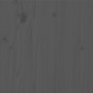 vidaXL Estructura de cama de madera maciza gris 100x200 cm vidaXL Estructura de cama de madera maciza gris 100x200 cm