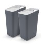 Curver Cubo de basura Ready to Collect 30 L gris oscuro Curver Cubo de basura Ready to Collect 30 L gris oscuro