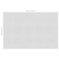 vidaXL Cubierta solar de piscina de PE flotante gris 300x200 cm