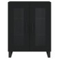 vidaXL Aparador alto madera contrachapada negro 69,5x34x180 cm vidaXL Aparador alto madera contrachapada negro 69,5x34x180 cm