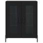 vidaXL Aparador alto madera contrachapada negro 69,5x34x180 cm vidaXL Aparador alto madera contrachapada negro 69,5x34x180 cm