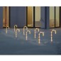 Ambiance Set de bastones de caramelo de Navidad con luces 8 pzas Ambiance Set de bastones de caramelo de Navidad con luces 8 pzas