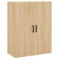 vidaXL Aparador alto madera contrachapada color roble 69,5x34x180 cm vidaXL Aparador alto madera contrachapada color roble 69,5x34x180 cm