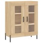 vidaXL Aparador alto madera contrachapada color roble 69,5x34x180 cm vidaXL Aparador alto madera contrachapada color roble 69,5x34x180 cm