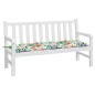 vidaXL Cojín de banco de jardín tela Oxford multicolor 150x50x7 cm vidaXL Cojín de banco de jardín tela Oxford multicolor 150x50x7 cm