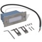 vidaXL Foco empotrable de escalera 2 LED 44x111x56 mm vidaXL Foco empotrable de escalera 2 LED 44x111x56 mm