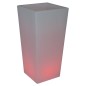 Eurotrail Lámpara LED recargable/maceta redonda 80 cm Eurotrail Lámpara LED recargable/maceta redonda 80 cm