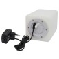 Eurotrail Lámpara LED recargable/maceta redonda 80 cm Eurotrail Lámpara LED recargable/maceta redonda 80 cm