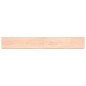 vidaXL Estante de pared madera maciza roble sin tratar 220x30x(2-6) cm