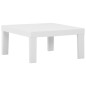 vidaXL Set de muebles de jardín 4 piezas con cojines plástico blanco vidaXL Set de muebles de jardín 4 piezas con cojines plástico blanco