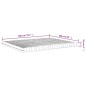 vidaXL Colchón de espuma de 7 zonas dureza 20 ILD blanco 160x200 cm vidaXL Colchón de espuma de 7 zonas dureza 20 ILD blanco 160x200 cm