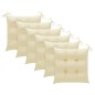 vidaXL Sillas de jardín plegables 6 uds madera maciza teca con cojines vidaXL Sillas de jardín plegables 6 uds madera maciza teca con cojines