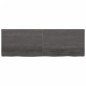 vidaXL Tablero mesa madera roble tratada gris oscuro 180x60x(2-6) cm vidaXL Tablero mesa madera roble tratada gris oscuro 180x60x(2-6) cm