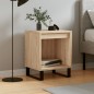 vidaXL Mesita de noche madera de ingeniería roble Sonoma 40x35x50 cm vidaXL Mesita de noche madera de ingeniería roble Sonoma 40x35x50 cm