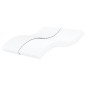 vidaXL Colchón de espuma dureza 2 3 blanco 200x200 cm vidaXL Colchón de espuma dureza 2 3 blanco 200x200 cm