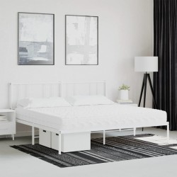 vidaXL Colchón de espuma dureza 2 3 blanco 200x200 cm