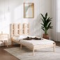 vidaXL Estructura de cama madera maciza 90x190 cm vidaXL Estructura de cama madera maciza 90x190 cm