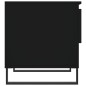 vidaXL Mesa de centro madera de ingeniería negro 50x46x50 cm vidaXL Mesa de centro madera de ingeniería negro 50x46x50 cm