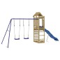 vidaXL Parque infantil de exterior madera de pino impregnada vidaXL Parque infantil de exterior madera de pino impregnada
