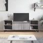 vidaXL Mueble para TV madera contrachapada gris Sonoma 160x35x55 cm vidaXL Mueble para TV madera contrachapada gris Sonoma 160x35x55 cm