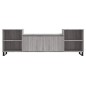 vidaXL Mueble para TV madera contrachapada gris Sonoma 160x35x55 cm vidaXL Mueble para TV madera contrachapada gris Sonoma 160x35x55 cm