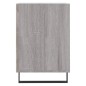 vidaXL Mueble para TV madera contrachapada gris Sonoma 160x35x55 cm vidaXL Mueble para TV madera contrachapada gris Sonoma 160x35x55 cm