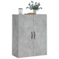 vidaXL Armario de pared madera ingeniería gris hormigón 69,5x34x90 cm vidaXL Armario de pared madera ingeniería gris hormigón 69,5x34x90 cm