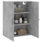 vidaXL Armario de pared madera ingeniería gris hormigón 69,5x34x90 cm vidaXL Armario de pared madera ingeniería gris hormigón 69,5x34x90 cm