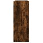 vidaXL Armarios de pared 2 uds madera de ingeniería roble ahumado vidaXL Armarios de pared 2 uds madera de ingeniería roble ahumado