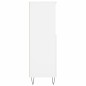 vidaXL Aparador alto madera contrachapada blanco 60x36x110 cm vidaXL Aparador alto madera contrachapada blanco 60x36x110 cm