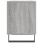 vidaXL Mesita de noche madera de ingeniería gris Sonoma 40x35x50 cm vidaXL Mesita de noche madera de ingeniería gris Sonoma 40x35x50 cm
