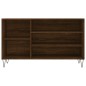 vidaXL Mueble zapatero madera contrachapada roble marrón 102x36x60 cm vidaXL Mueble zapatero madera contrachapada roble marrón 102x36x60 cm