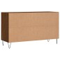 vidaXL Mueble zapatero madera contrachapada roble marrón 102x36x60 cm vidaXL Mueble zapatero madera contrachapada roble marrón 102x36x60 cm