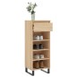vidaXL Mueble zapatero madera contrachapada roble Sonoma 40x36x105 cm vidaXL Mueble zapatero madera contrachapada roble Sonoma 40x36x105 cm