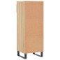 vidaXL Mueble zapatero madera contrachapada roble Sonoma 40x36x105 cm vidaXL Mueble zapatero madera contrachapada roble Sonoma 40x36x105 cm