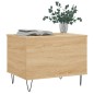 vidaXL Mesa de centro madera contrachapada roble Sonoma 60x44,5x45 cm vidaXL Mesa de centro madera contrachapada roble Sonoma 60x44,5x45 cm