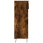 vidaXL Mueble zapatero madera contrachapada roble ahumado 40x36x105 cm vidaXL Mueble zapatero madera contrachapada roble ahumado 40x36x105 cm