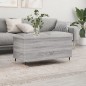 vidaXL Mesa de centro madera contrachapada gris Sonoma 90x44,5x45 cm vidaXL Mesa de centro madera contrachapada gris Sonoma 90x44,5x45 cm