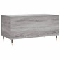 vidaXL Mesa de centro madera contrachapada gris Sonoma 90x44,5x45 cm vidaXL Mesa de centro madera contrachapada gris Sonoma 90x44,5x45 cm