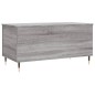 vidaXL Mesa de centro madera contrachapada gris Sonoma 90x44,5x45 cm vidaXL Mesa de centro madera contrachapada gris Sonoma 90x44,5x45 cm