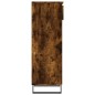 vidaXL Mueble zapatero madera contrachapada roble ahumado 40x36x105 cm vidaXL Mueble zapatero madera contrachapada roble ahumado 40x36x105 cm