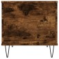 vidaXL Mesa de centro madera contrachapada roble ahumado 60x44,5x45 cm vidaXL Mesa de centro madera contrachapada roble ahumado 60x44,5x45 cm