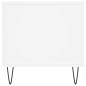 vidaXL Mesa de centro madera contrachapada blanco 90x44,5x45 cm vidaXL Mesa de centro madera contrachapada blanco 90x44,5x45 cm