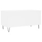 vidaXL Mesa de centro madera contrachapada blanco 90x44,5x45 cm vidaXL Mesa de centro madera contrachapada blanco 90x44,5x45 cm