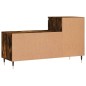 vidaXL Mueble zapatero madera contrachapada roble ahumado 102x36x60 cm vidaXL Mueble zapatero madera contrachapada roble ahumado 102x36x60 cm