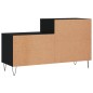 vidaXL Mueble zapatero madera contrachapada negro 102x36x60 cm vidaXL Mueble zapatero madera contrachapada negro 102x36x60 cm